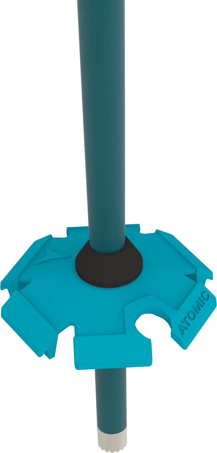 Atomic Redster X SQS Unisex Skistöcke Ski Poles Aluminium Stöcke teal blue