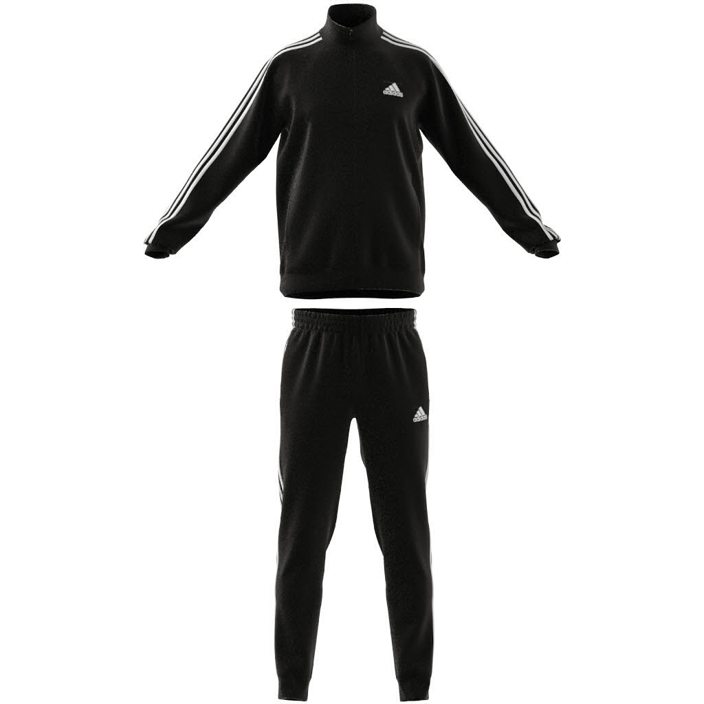 adidas M 3S TR TT TS Herren Tracksuit Sportanzug Herren schwarz