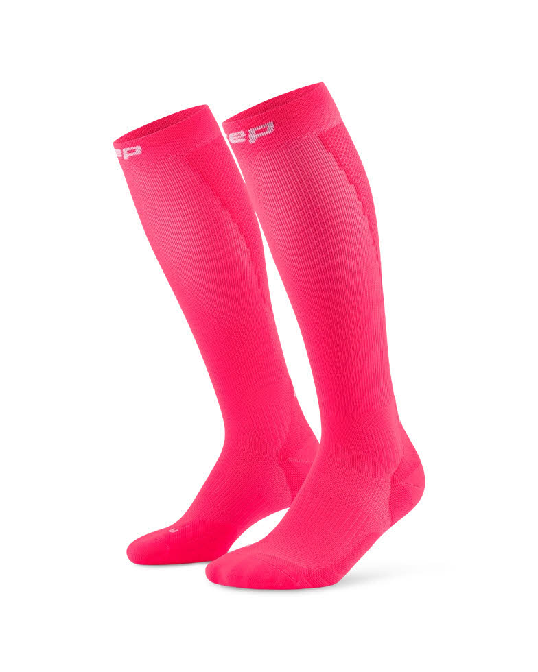CEP RUN SOCKS TALL 5.0 Damen Laufsocken Kompressionssocken pink