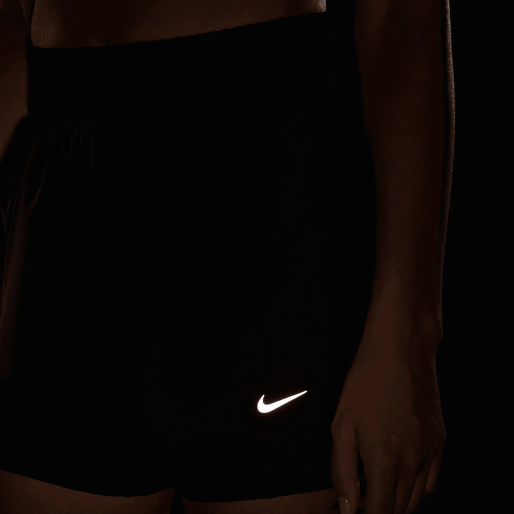 NIKE ONE DRI-FIT WOMEN'S HIGH Damen Shorts Laufshorts Workout schwarz NEU