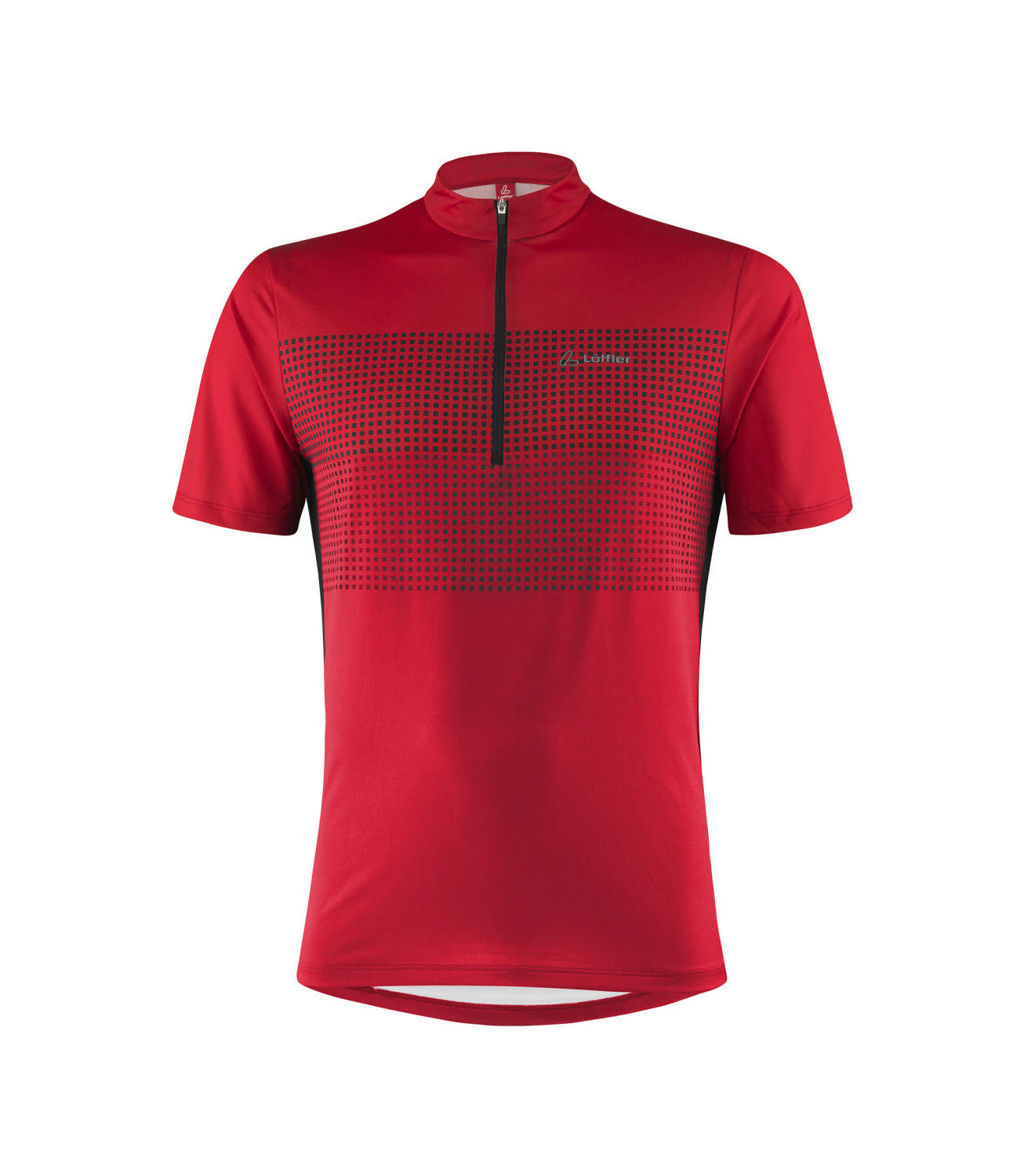Löffler BIKE SHIRT HZ SPARTA Herren Fahrrad Trikot red/black