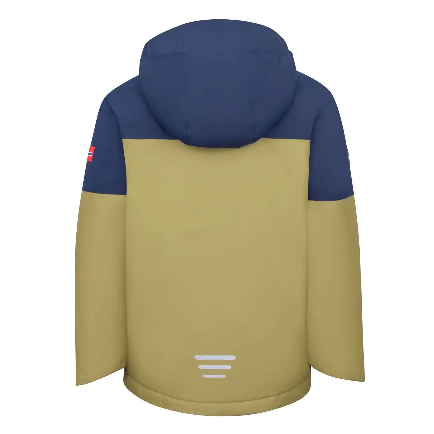 Trollkids Eikedalen Jacket Kinder Skijacke Snowboardjacke wasserdicht grün-blau
