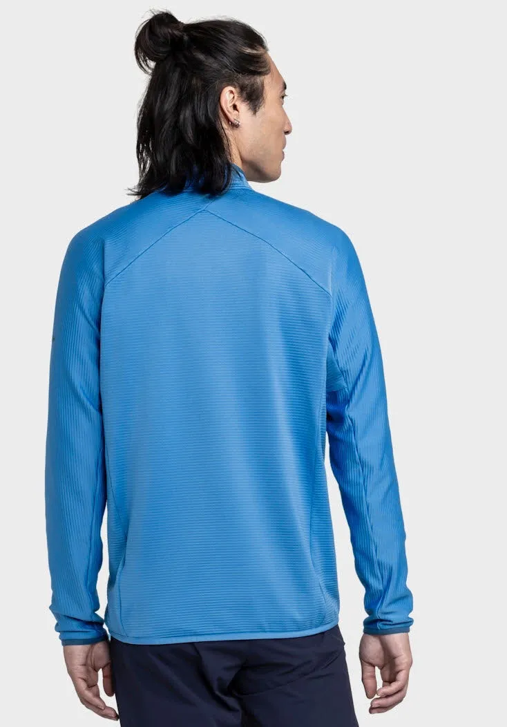Schöffel Fleece Jk Style Cascata MNS Herren Fleecejacke blau