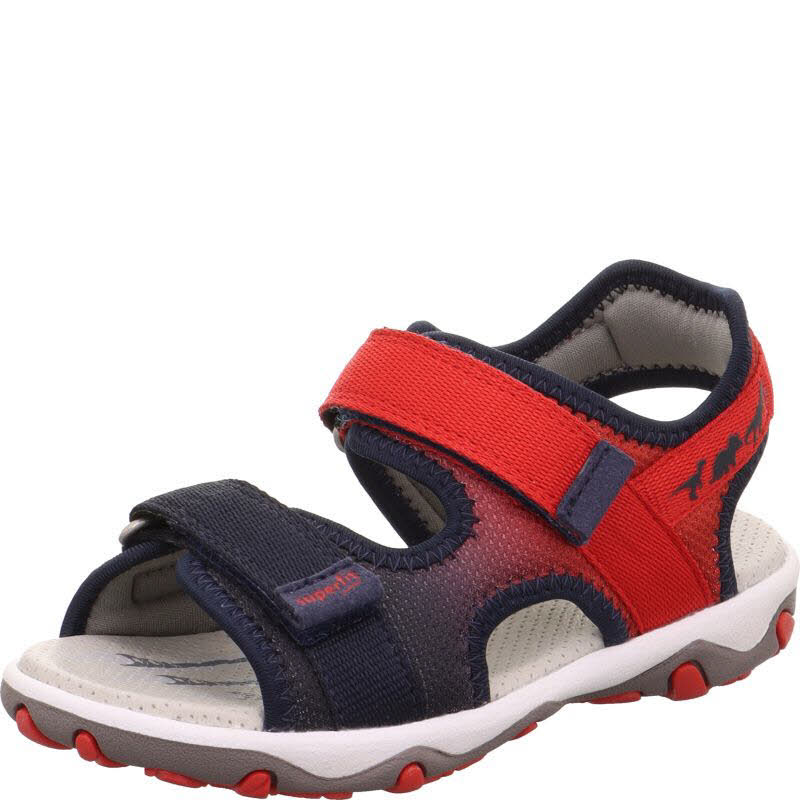 Superfit Kinder Sandale MIKE 3.0 Blau/Rot