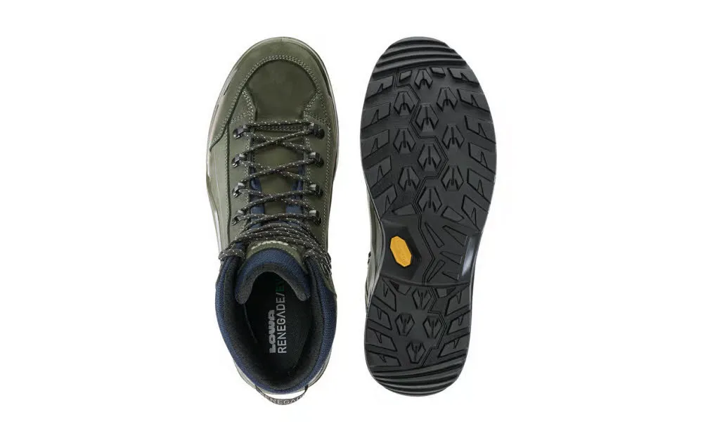 LOWA RENEGADE EVO GTX MID Herren Wanderschuhe Trekkingschuhe Mid oliv/navy