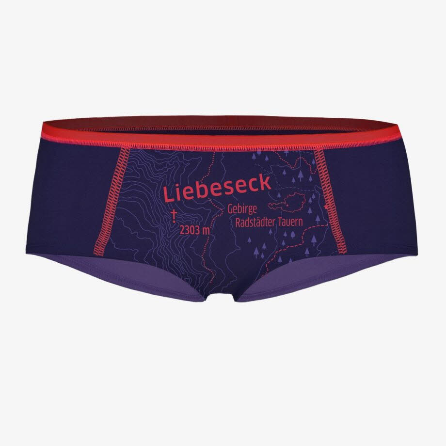 EIN SCHÖNER FLECK ERDE Panty LIEBESECK Unterhose Damen lila NEU