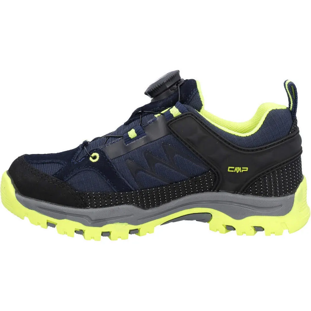 CMP KIDS KIRUNA FITGO TREKKING SHOES WP Kinder Wanderschuhe b.blue/yellow fluo