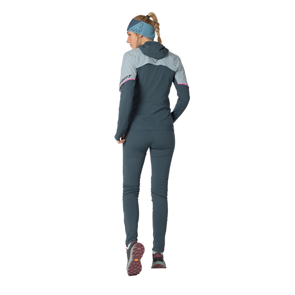 Dynafit Alpine Hybrid JKT Damen Wanderjacke Laufjacke blau