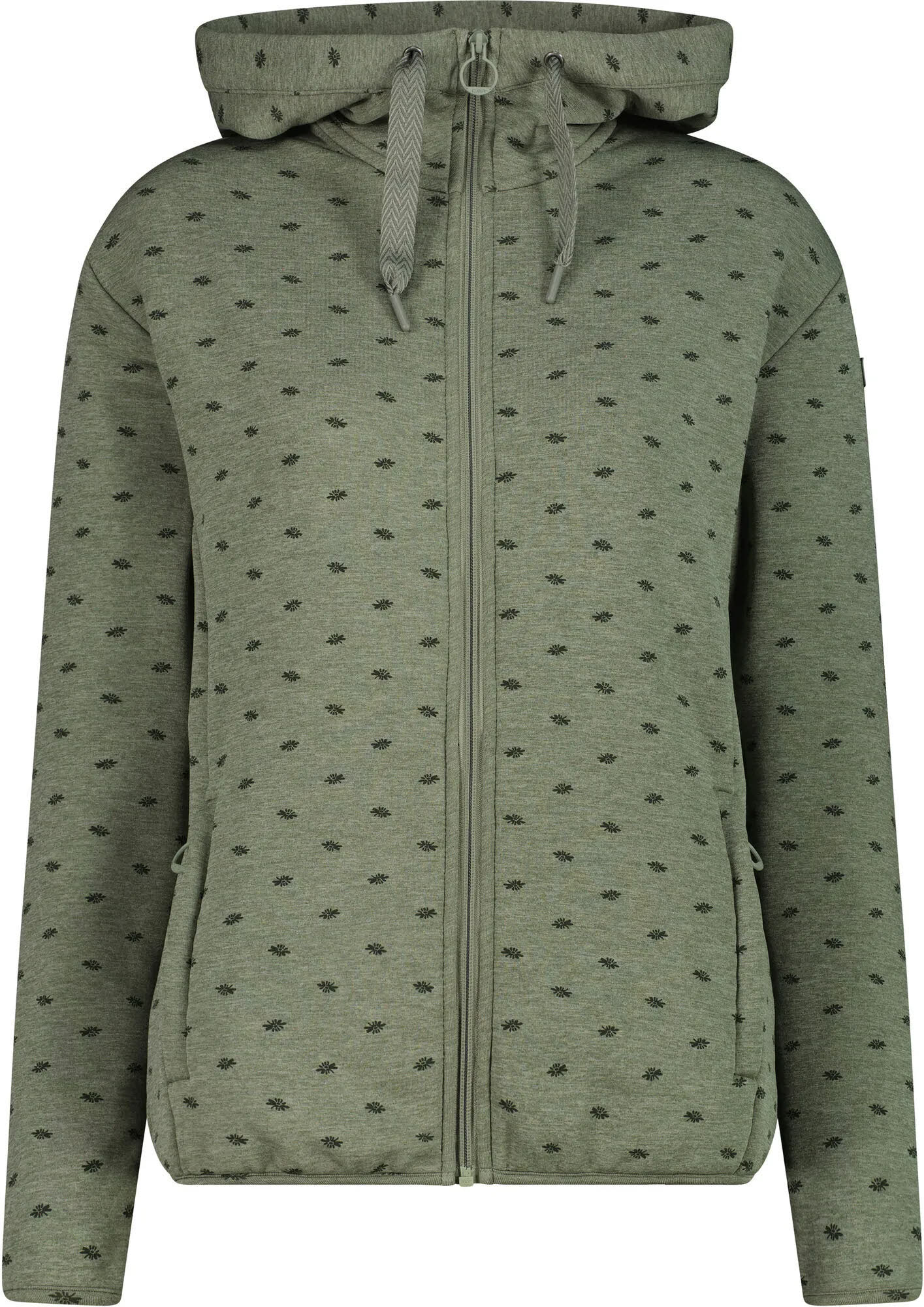 CMP WOMAN JACKET FIX HOOD Damen Freizeitjacke Outdoorjacke grün