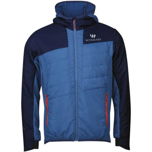 Witeblaze Maipo Herren Daunenjacke Kapuzenjacke blau