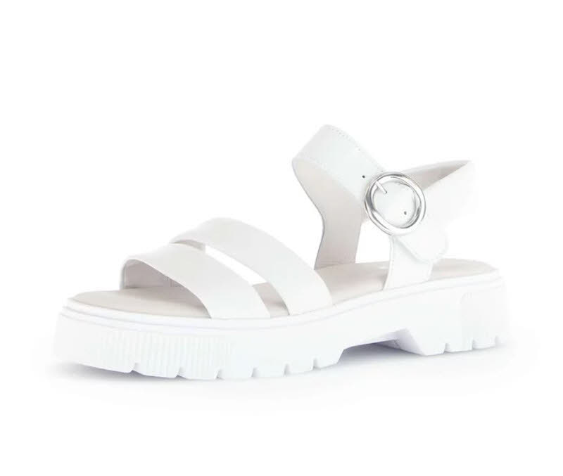 Gabor Sandaletten Damen Riemchensandale weiß