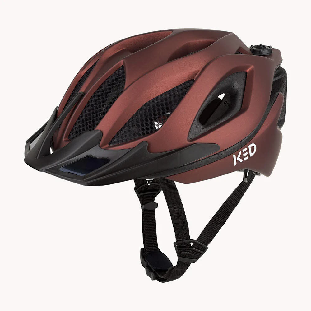KED SPIRI II TREND Unisex Fahrradhelm maroon red matt