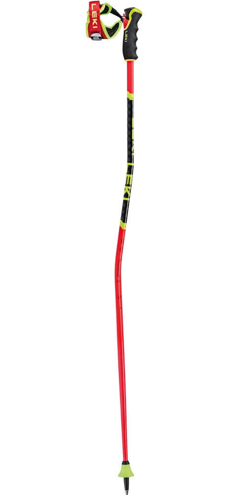 Leki WCR GS Carbon 3D Unisex Skistöcke Ski Poles rot/schwarz