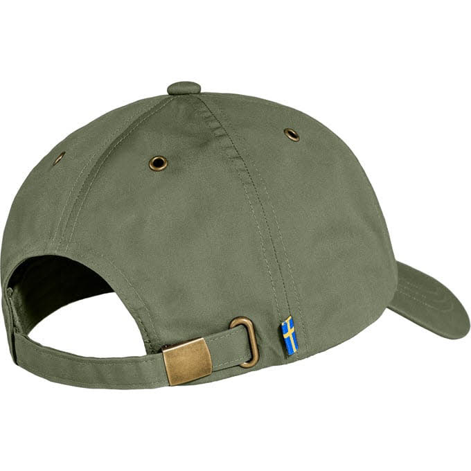 Fjällräven Vidda Cap Unisex Kappe mit Logo Schirmmütze grün