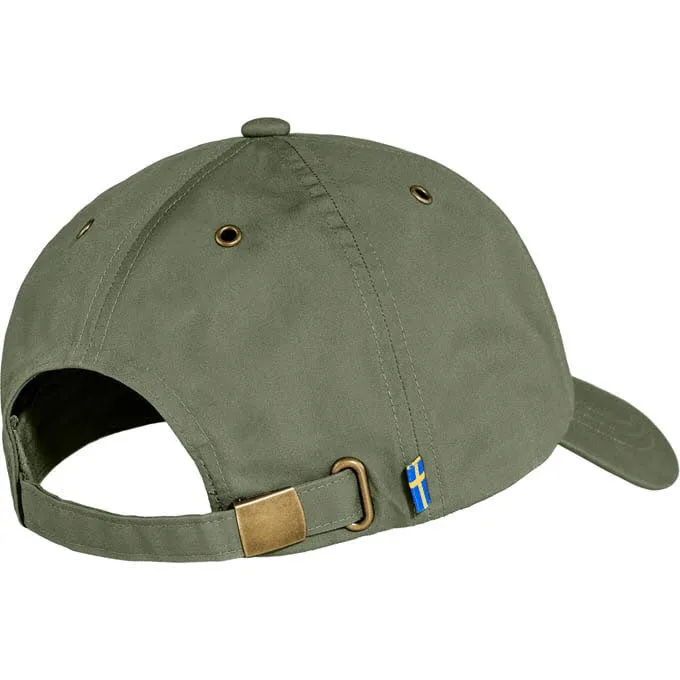 Fjällräven Vidda Cap Unisex Kappe mit Logo Schirmmütze grün