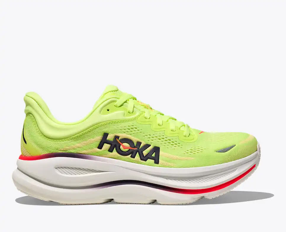Hoka Bondi 9 Herren Laufschuh neon-gelb