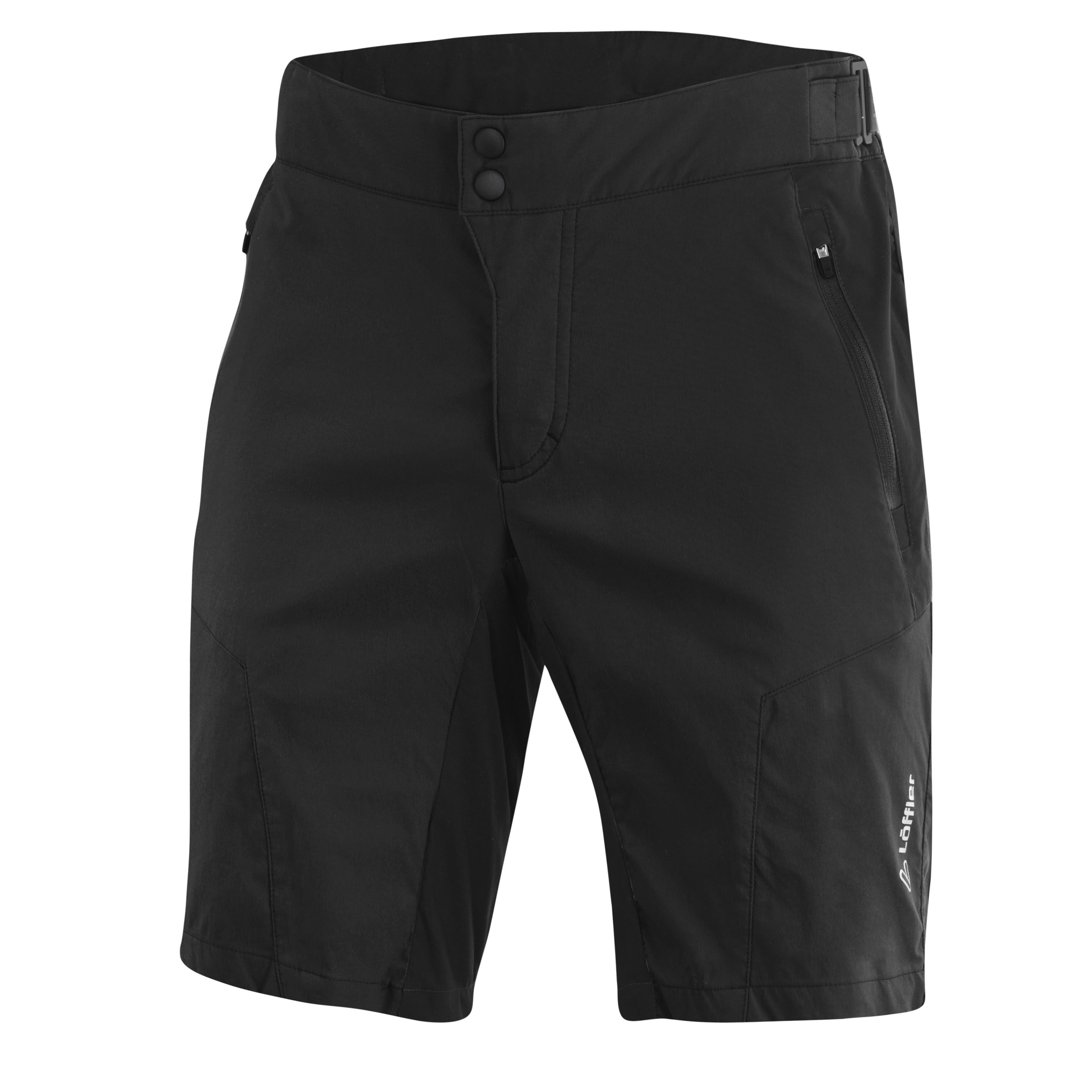 Löffler Evo-E CSL Herren Radsportshorts Schwarz