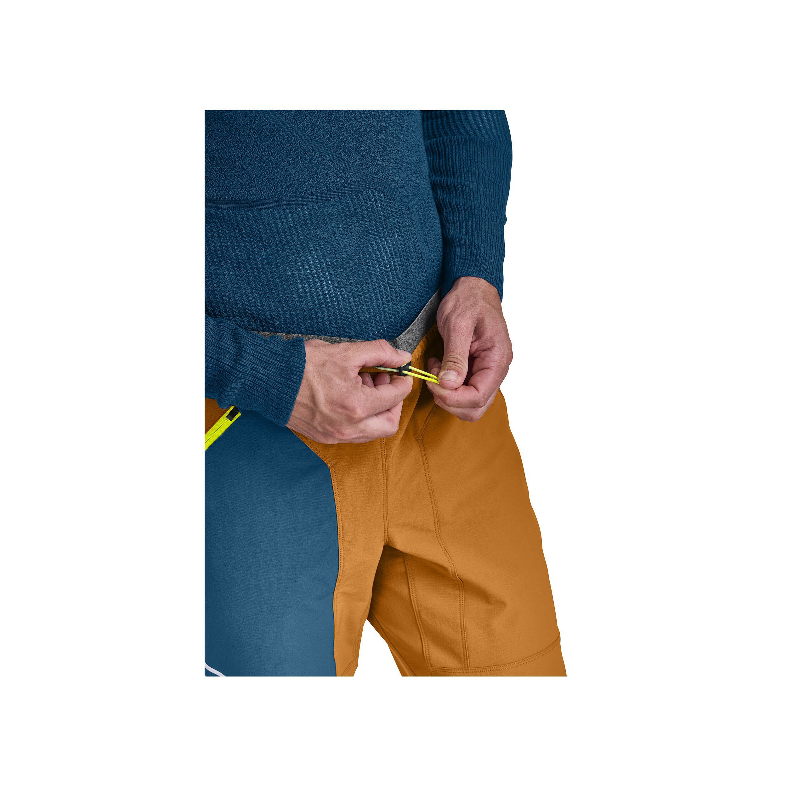 Ortovox BERRINO PANTS M Herren Softshellhose Skitourenhose Wanderhose blau NEU