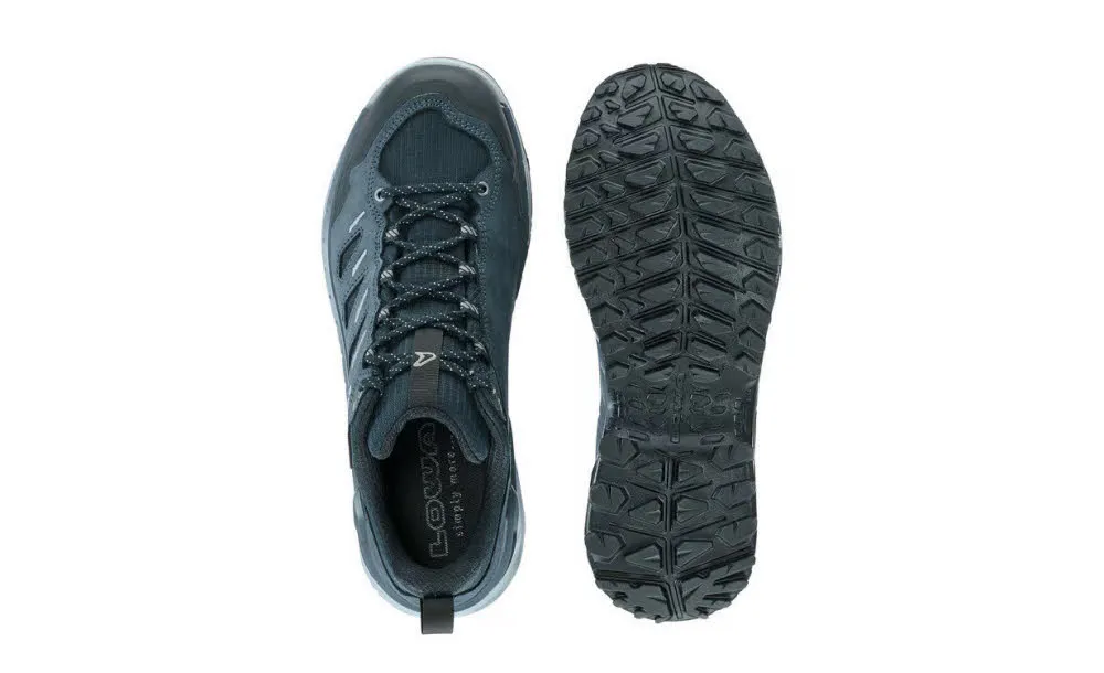 LOWA® INNOX GTX Herren Wanderschuhe Trekkingschuhe Low navy/grau
