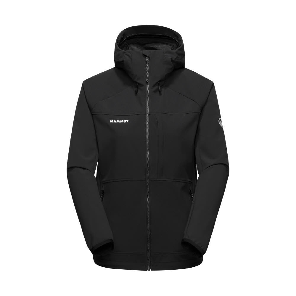 Mammut Ultimate Comfort SO Hooded Jacket Women Damen Softshelljacke black