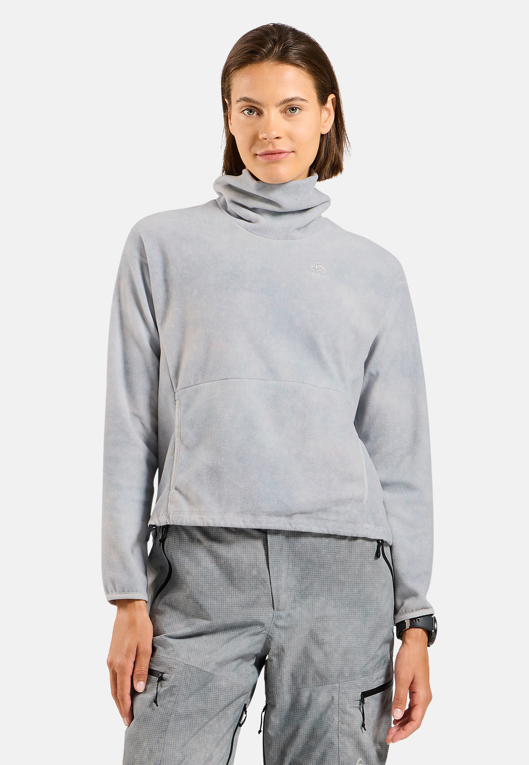 Odlo Fleecepulli Skipulli Damen grau