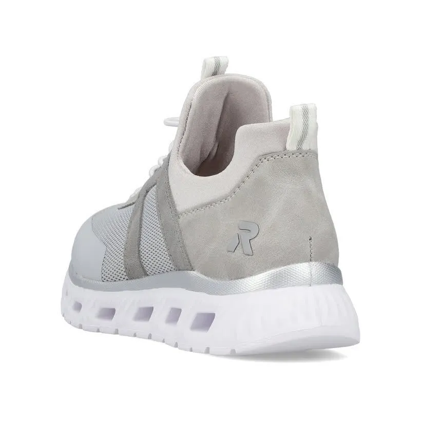 Rieker Damen Sneaker Low grau