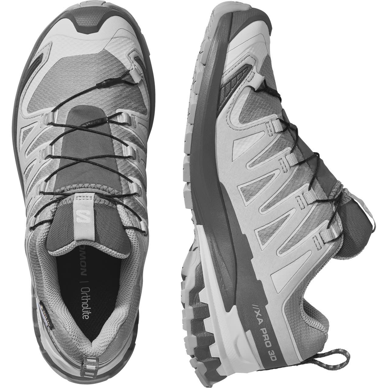 Salomon XA PRO 3D V9 GTX W Damen Laufschuhe Trailrunningschuhe grau
