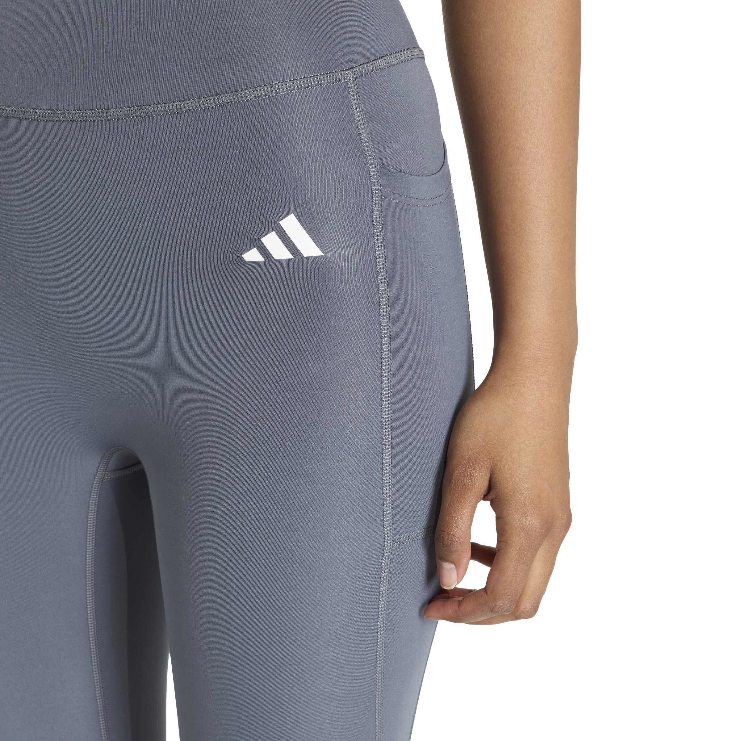 adidas Optime Essentials 7/8-Leggings Damen grau
