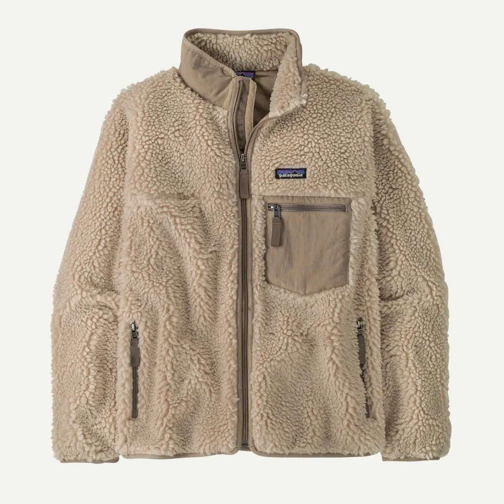 Women Classic Retro X Fleece Jacket Fleecejacke Damen beige