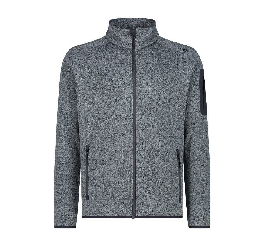 CMP Herren Jacke Fleecejacke grau