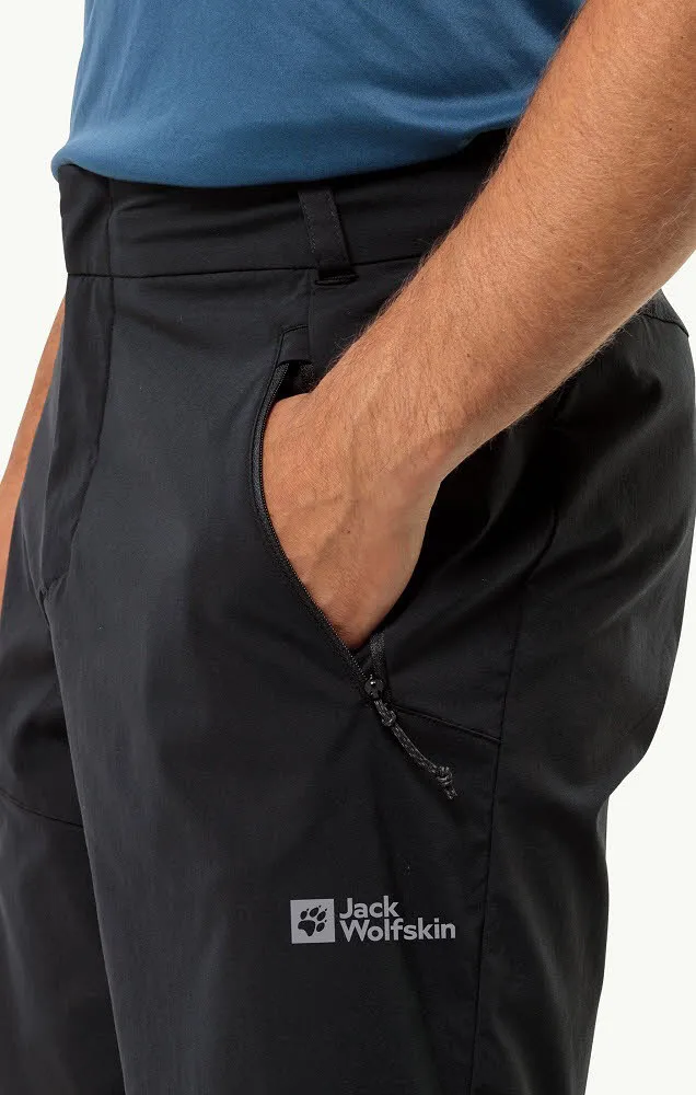 Jack Wolfskin GLASTAL SHORTS M Herren Wandershorts Softshell schwarz NEU