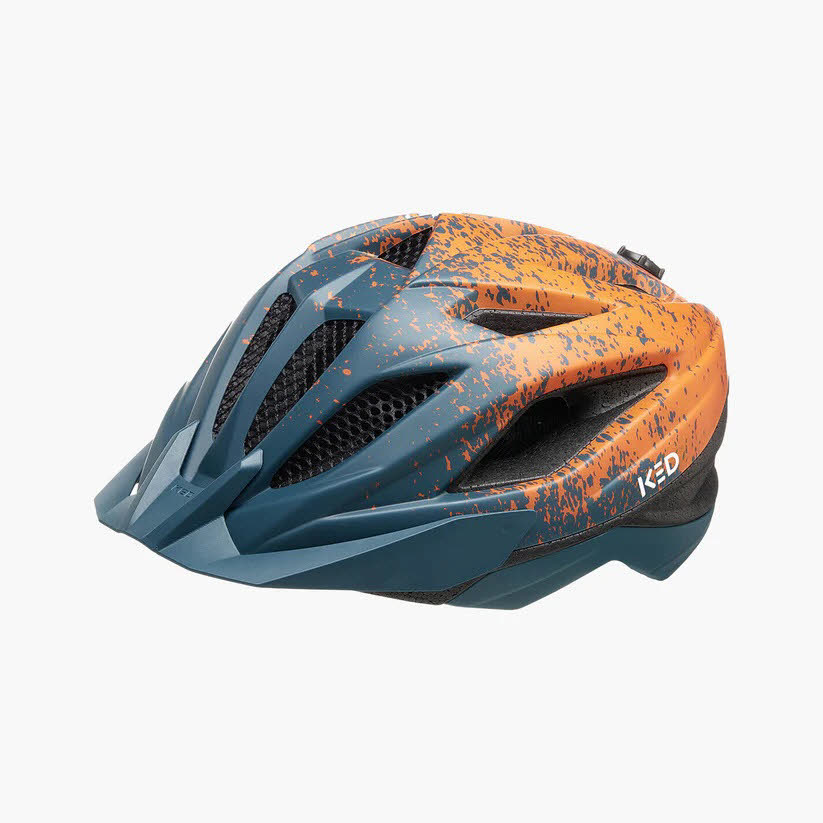 KED Street Jr. Pro Jungen Fahrradhelm orange