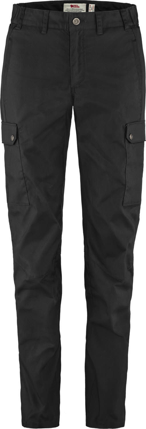 Fjällräven Stina Trousers Outdoor-Hose Wasserabweisend PFC-frei Damen Schwarz