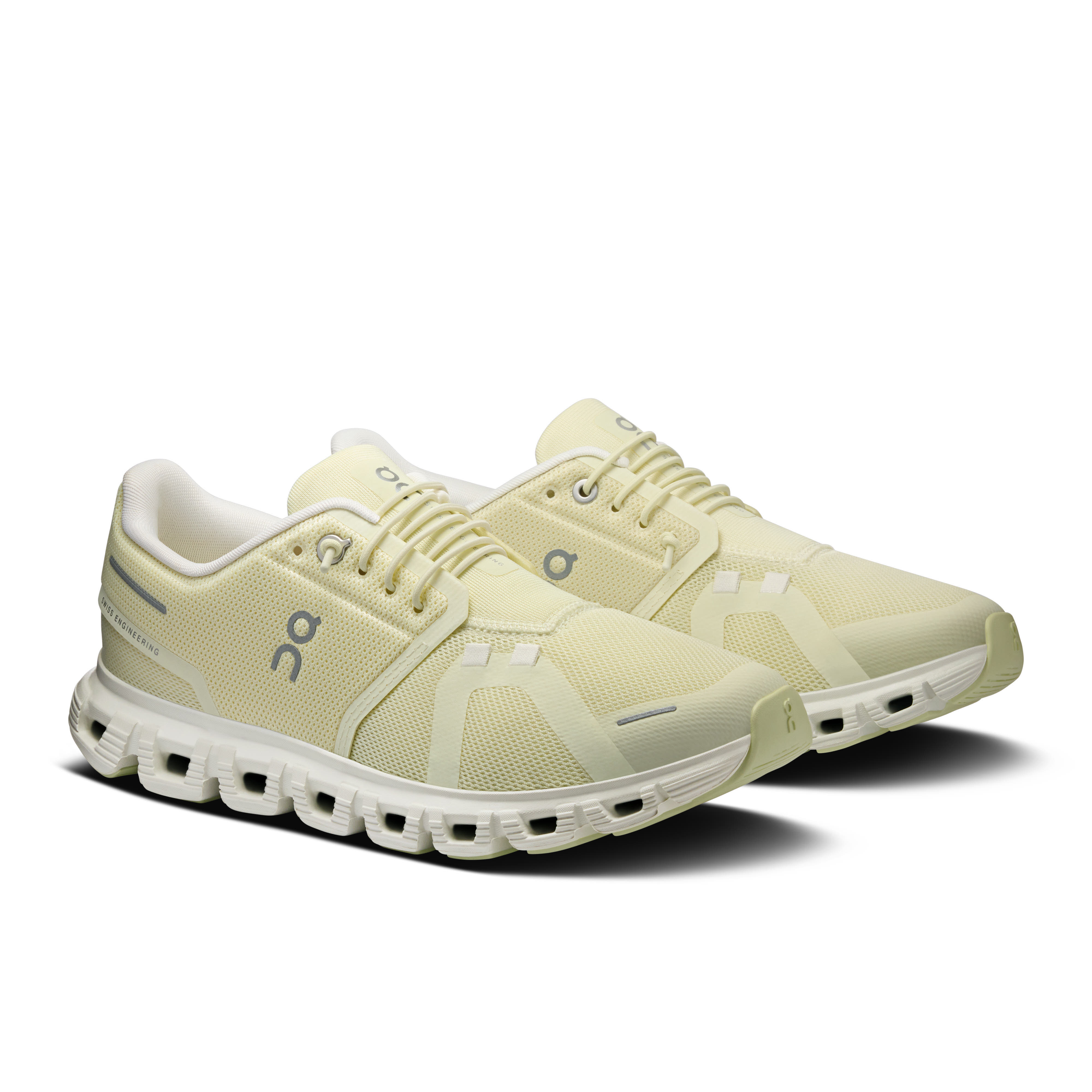 ON Cloud 6 Damen Sneaker Freizeitschuhe hellgrün