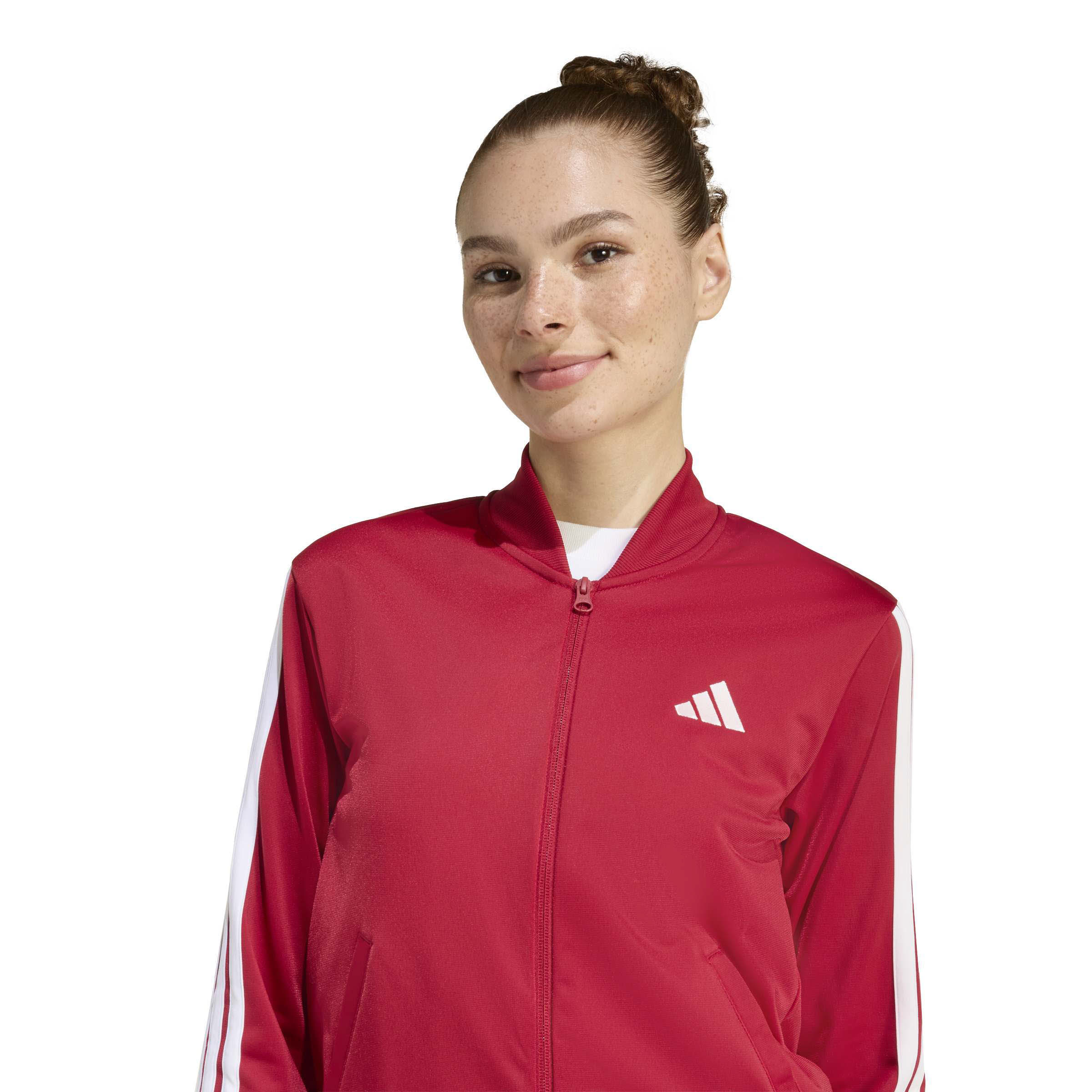 Adidas DAYREADY TRAININGSANZUG Damen rot