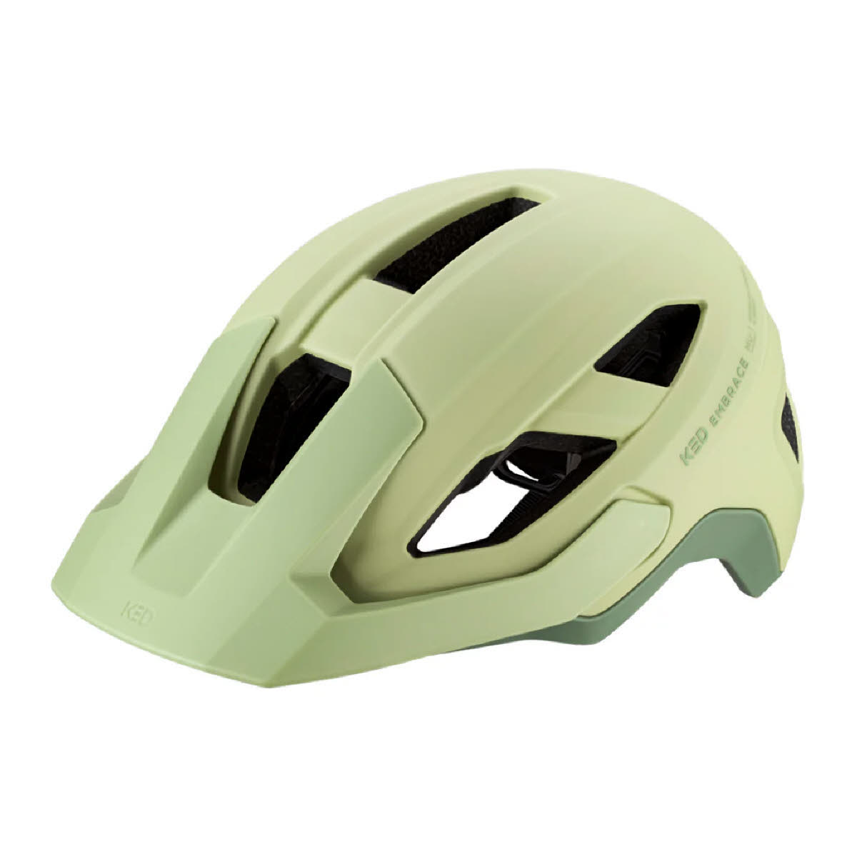 KED Embrace MU-1 Unisex Fahrradhelm Allroundhelm olivgrün