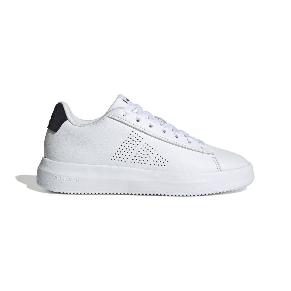 adidas ACESMASH BASE Damen Sneaker Low Freizeitschuhe weiß/schwarz