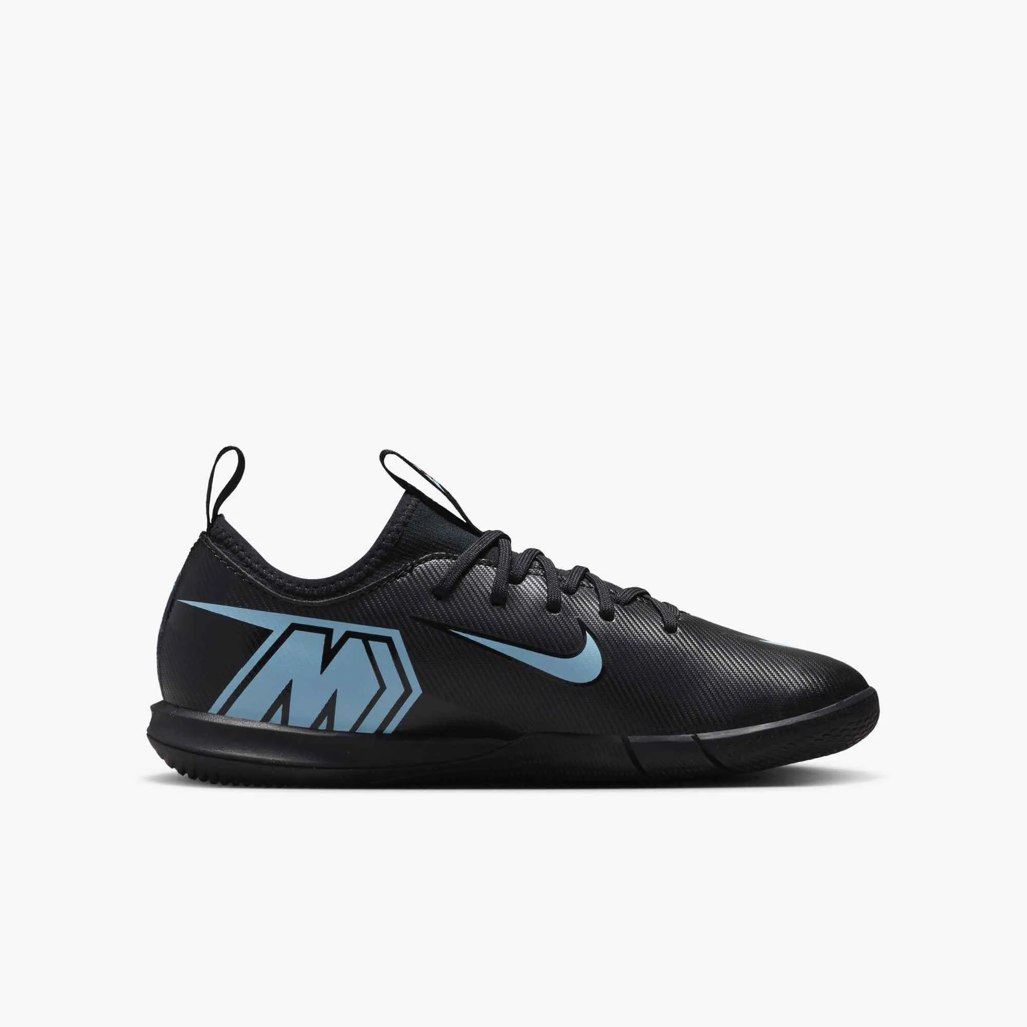 Nike JR ZOOM VAPOR 16 ACADEMY IC Fussballschuhe Kinder schwarz