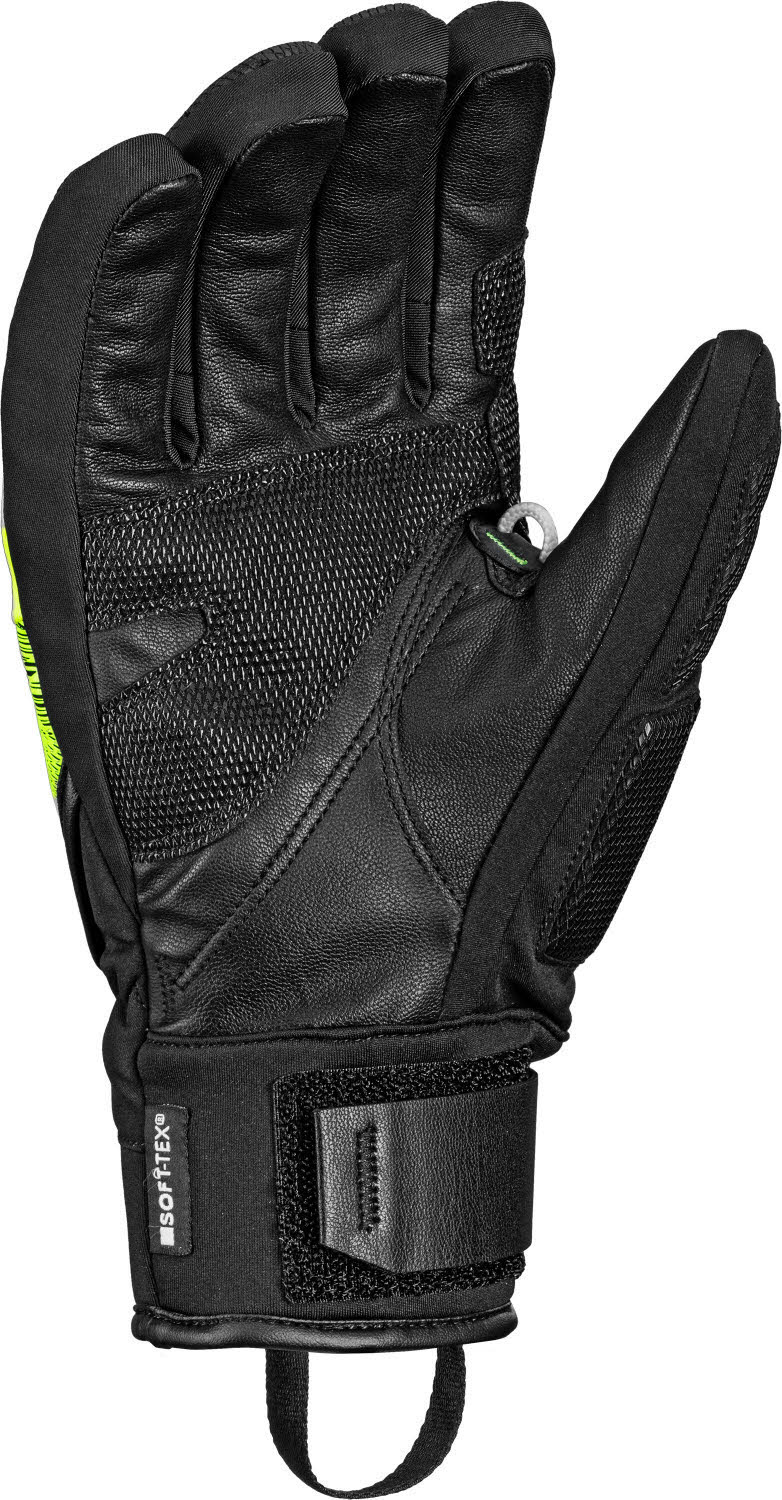 Leki WCR Core TR Unisex Skihandschuhe Fingerlinge schwarz/gelb