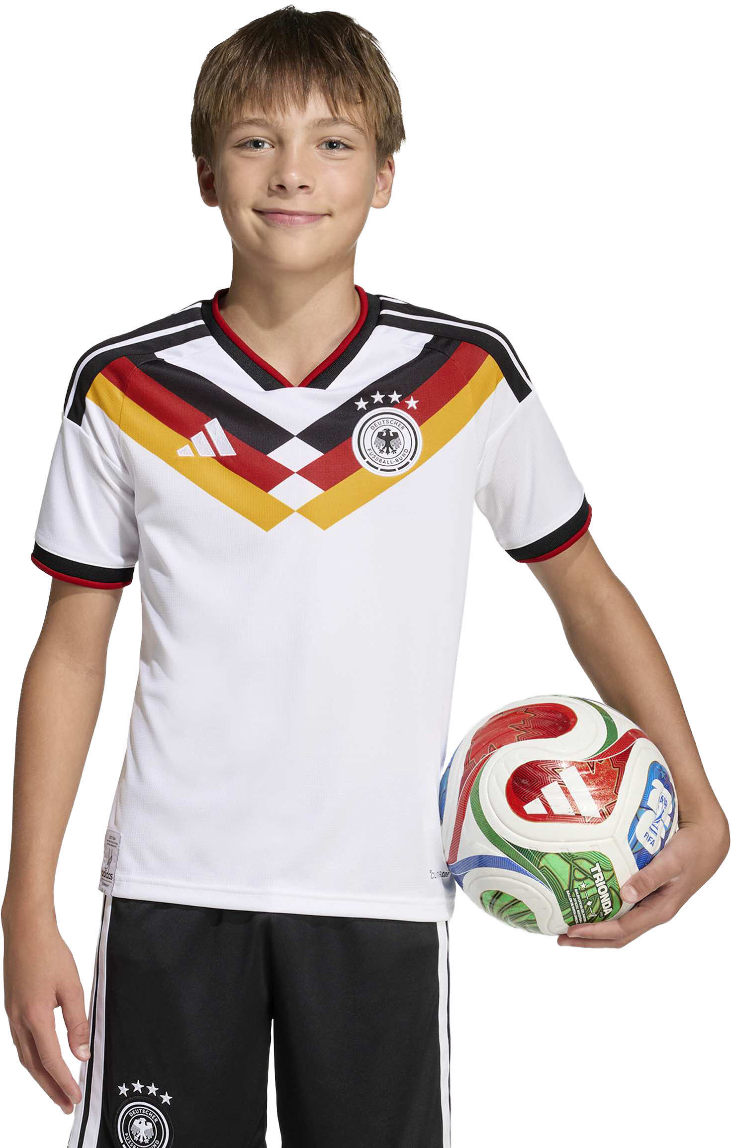adidas DFB Jersey Kinder Heimtrikot WM 2026 weiß