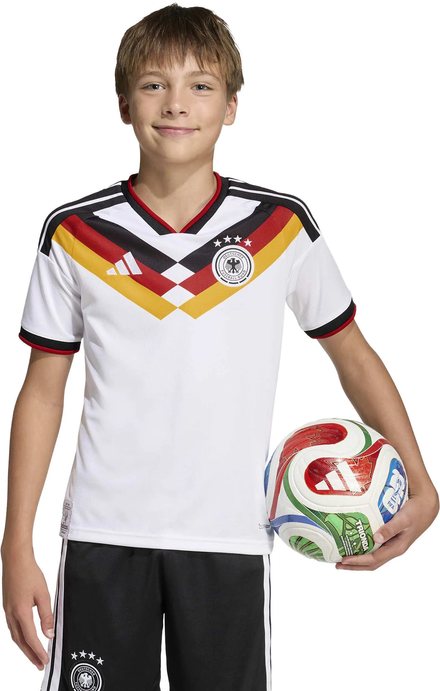adidas DFB Jersey Kinder Heimtrikot WM 2026 weiß