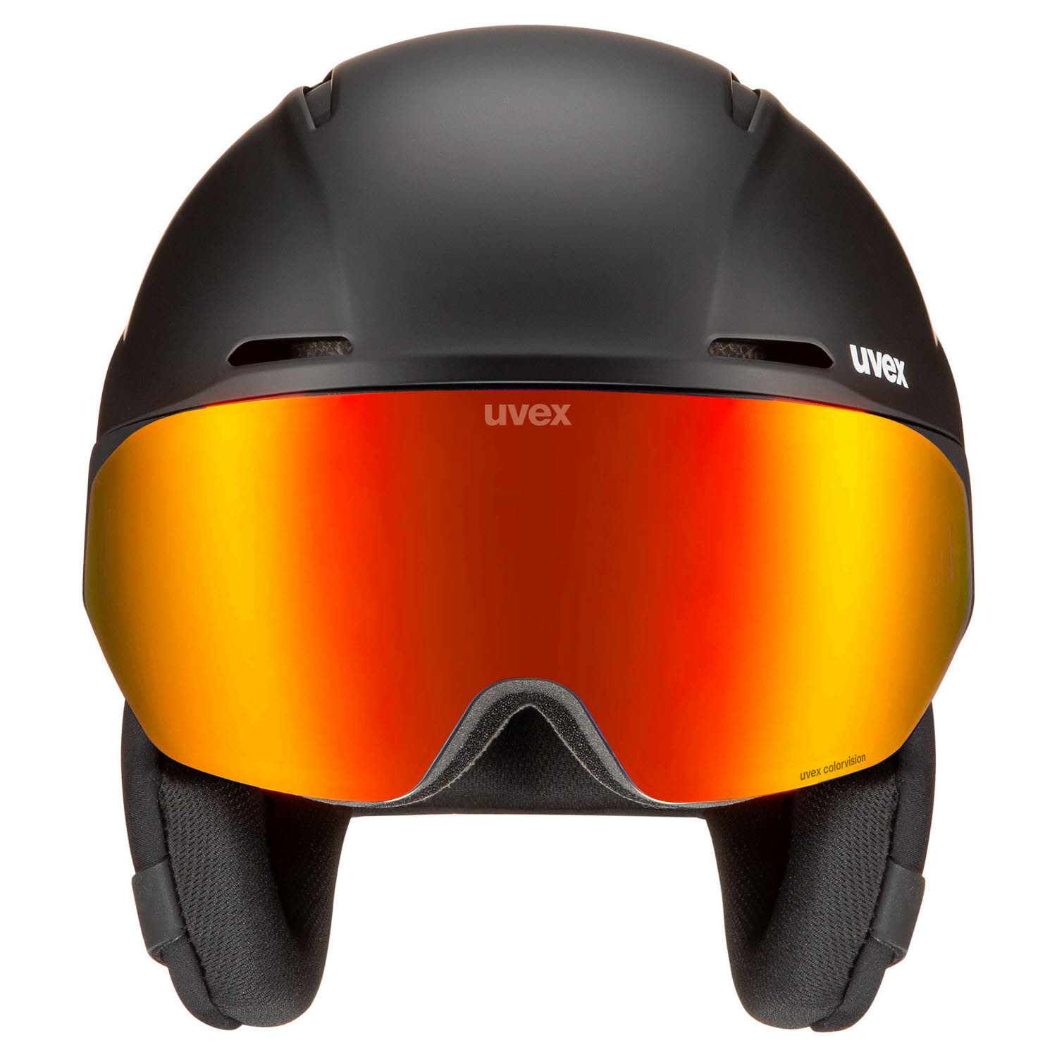 Uvex horizon CV MAG Unisex Skihelm Snowboardhelm Visierhelm black matt