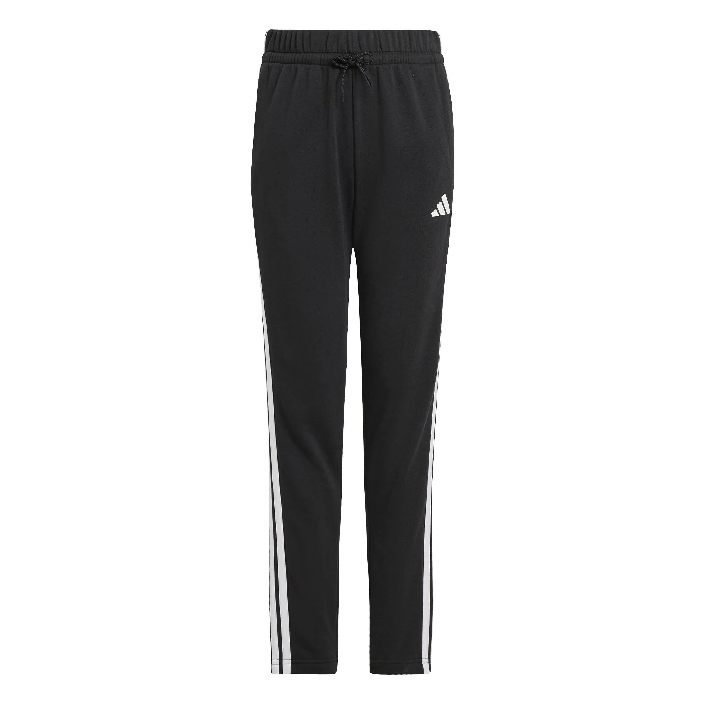 adidas J 3S Tib Fl Ts Kinder Trainingsanzug schwarz/weiß