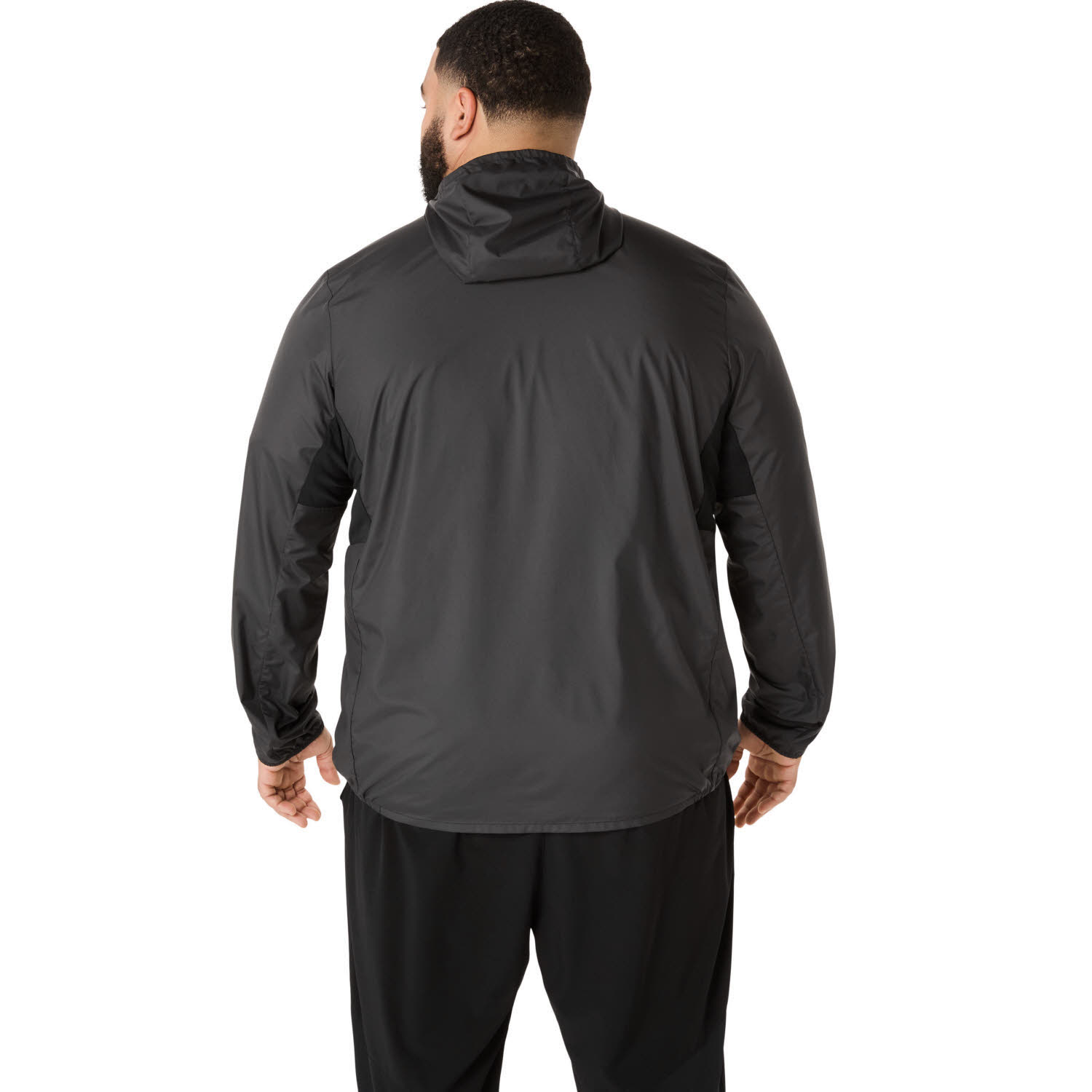 Asics CORE JACKET Herren Laufjacke Windjacke schwarz