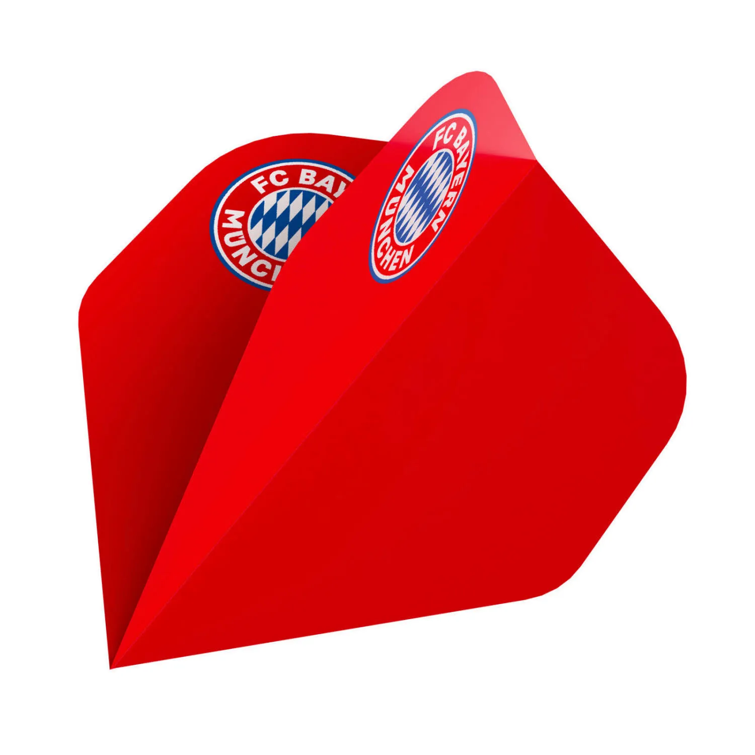 Embassy Sports BULL'S FC Bayern München Flight Collection Standard Dart Flights rot