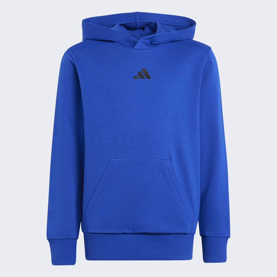 adidas Essentials Kinder Hoodie blau/schwarz