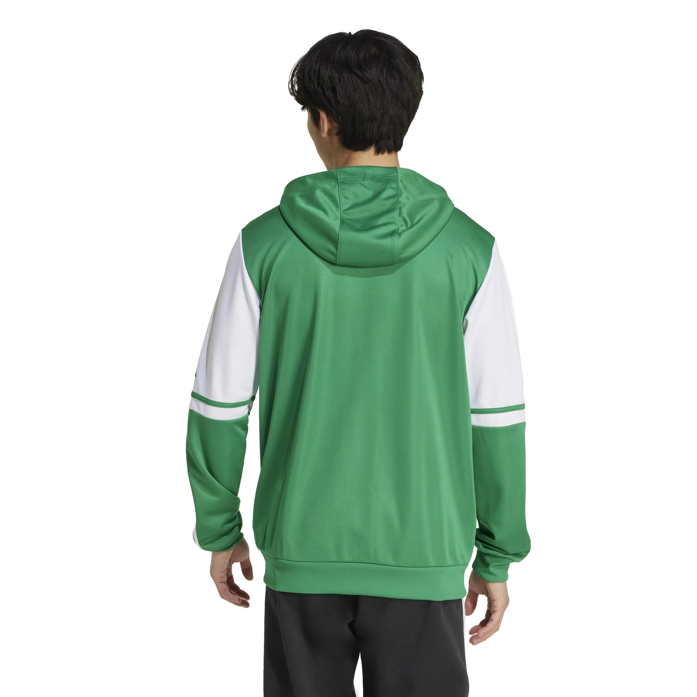 adidas Squadra 25 Kapuzenjacke Trainingsjacke Herren grün weiß