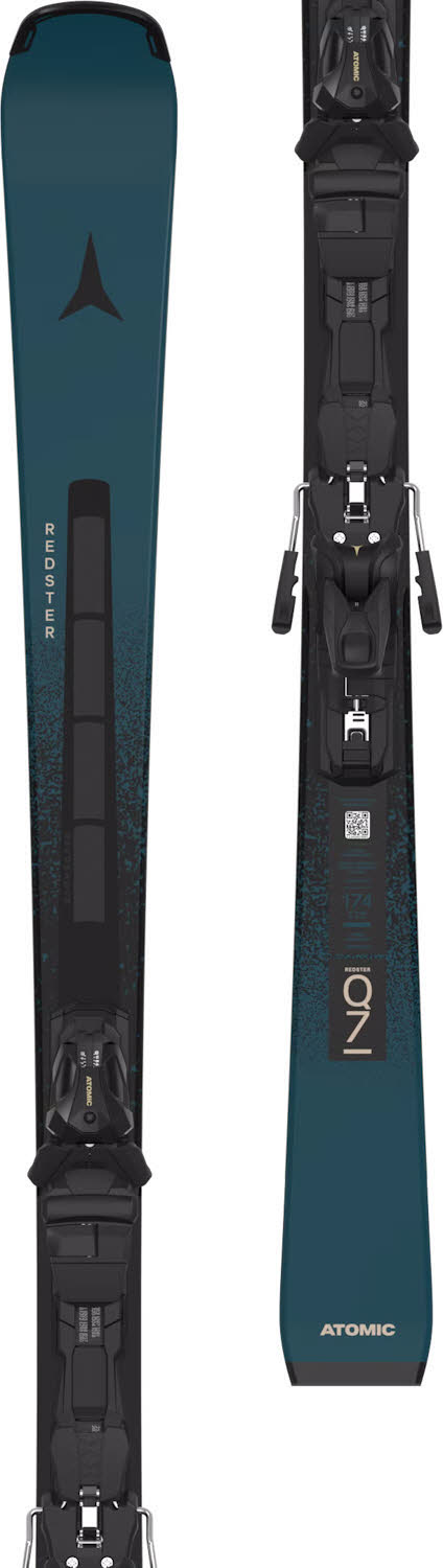 Atomic REDSTER Q7 RVSK C + MI 12 GW Allround Ski Fortgeschrittene 26/27 dark slate/black