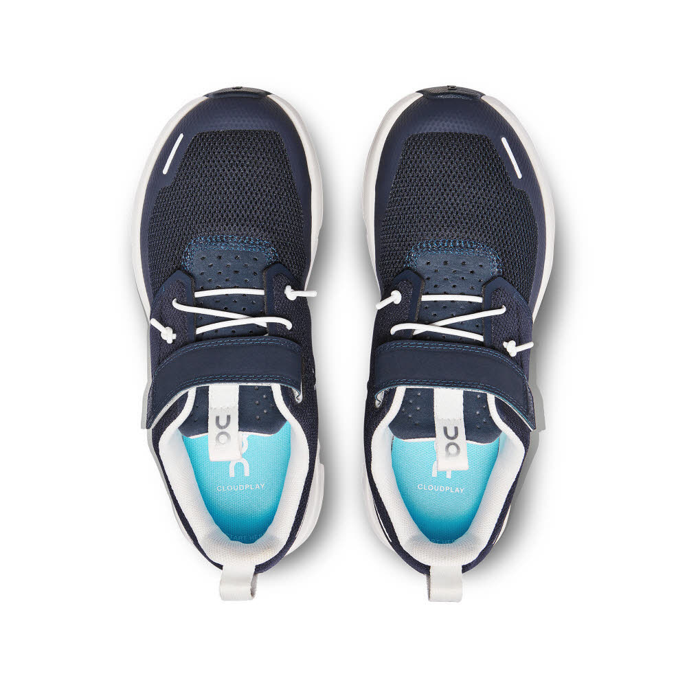 ON Cloud Play Kinder Sneaker Halbschuhe blau