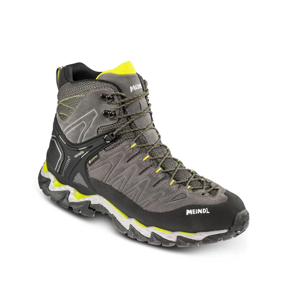 Meindl Lite Hike GTX Herren Trekkingschuhe Wanderschuhe High anthrazit/lime NEU